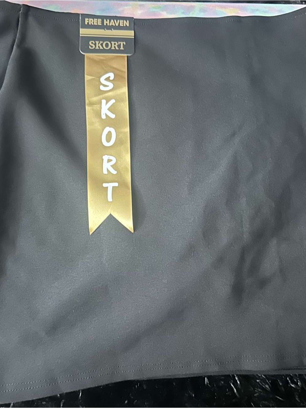 Free Haven Black Skort
